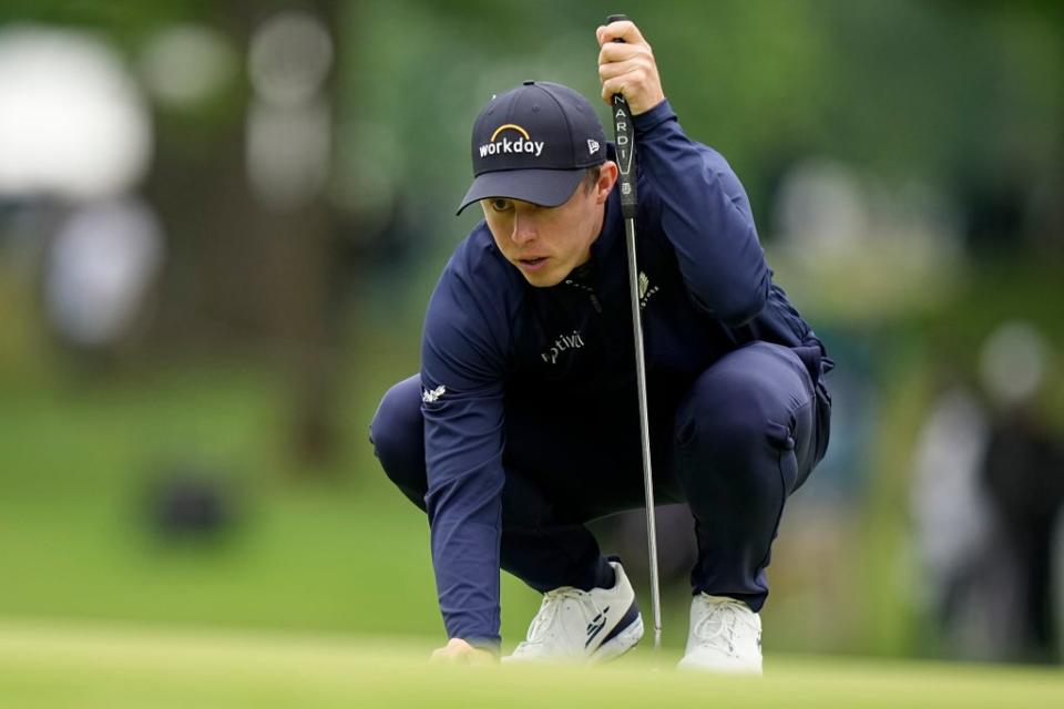 Matt Fitzpatrick is relishing the opportunity to win a first major title in the 104th US PGA Championship at Southern Hills (Eric Gay/AP) (AP)