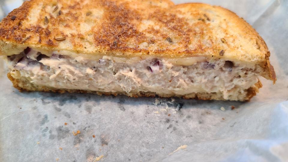 Best bite: Big Al's tuna melt with red onion.