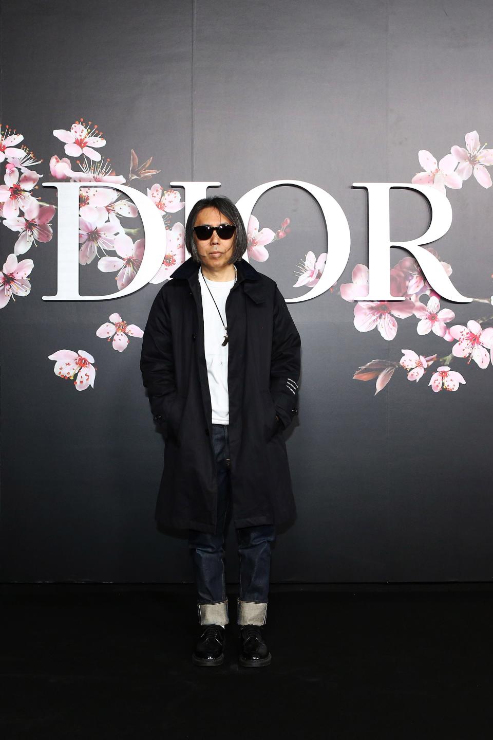 Fujiwara at his buddy Kim Jones's Pre-Fall 2019 Dior show.