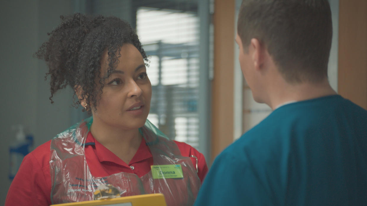  The new Casualty trailer reveals something is brewing between Donna and Max! 