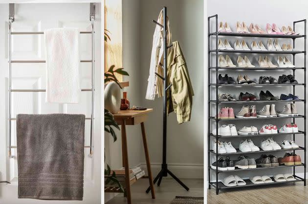 Maximise space in your house share with these simple hacks (Photo: Mixed Retailers)