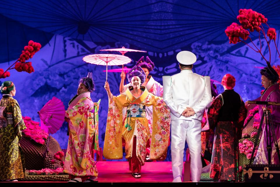 Dress rehearsal for Madam Butterfly at Detroit Opera House in downtown Detroit on Thursday, Oct. 5, 2023.