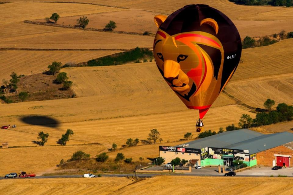 European Hot Air Balloon Festival in Igualada, Spain