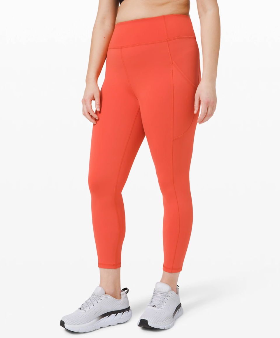 Invigorate High-Rise Tight. Image via Lululemon.