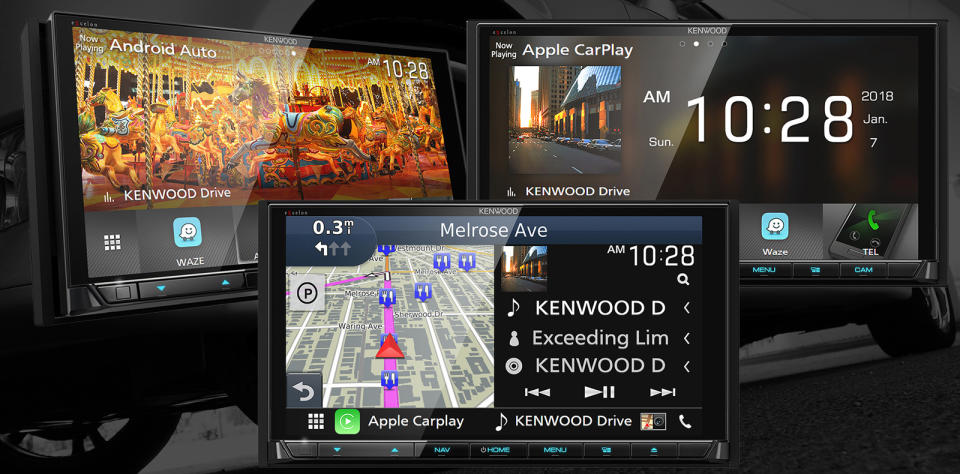 Kenwood's 2018 head units