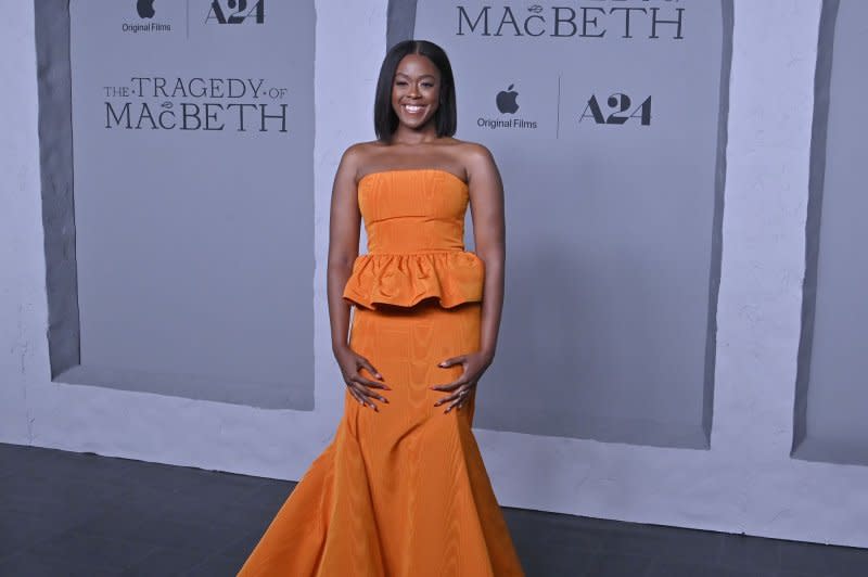 Moses Ingram attends the Los Angeles premiere of "The Tragedy of Macbeth" in 2021. File Photo by Jim Ruymen/UPI