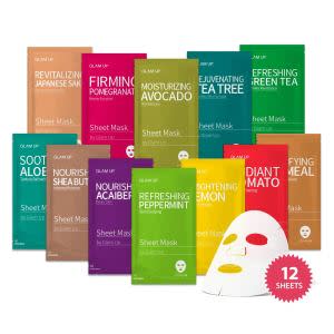 GLAM UP Sheet Mask Variety Pack