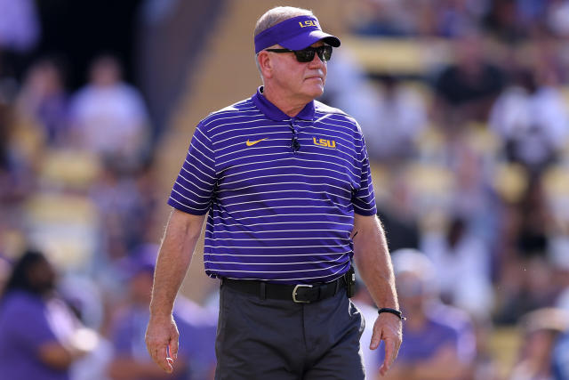 LSU coach Brian Kelly on how to close the gap with Georgia - Yahoo Sports