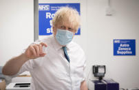 Britain was plunged into crisis soon after Johnson's election victory as the coronavirus pandemic hit and the nation went into lockdown in March 2020. Johnson contracted COVID-19 later that month and was admitted to hospital when his symptoms worsened. His condition deteriorated once more and he spent three nights in an intensive care unit with his life in danger. Boris returned to work after making a recovery and his government introduced a successful vaccine rollout to ease the health crisis in the UK.