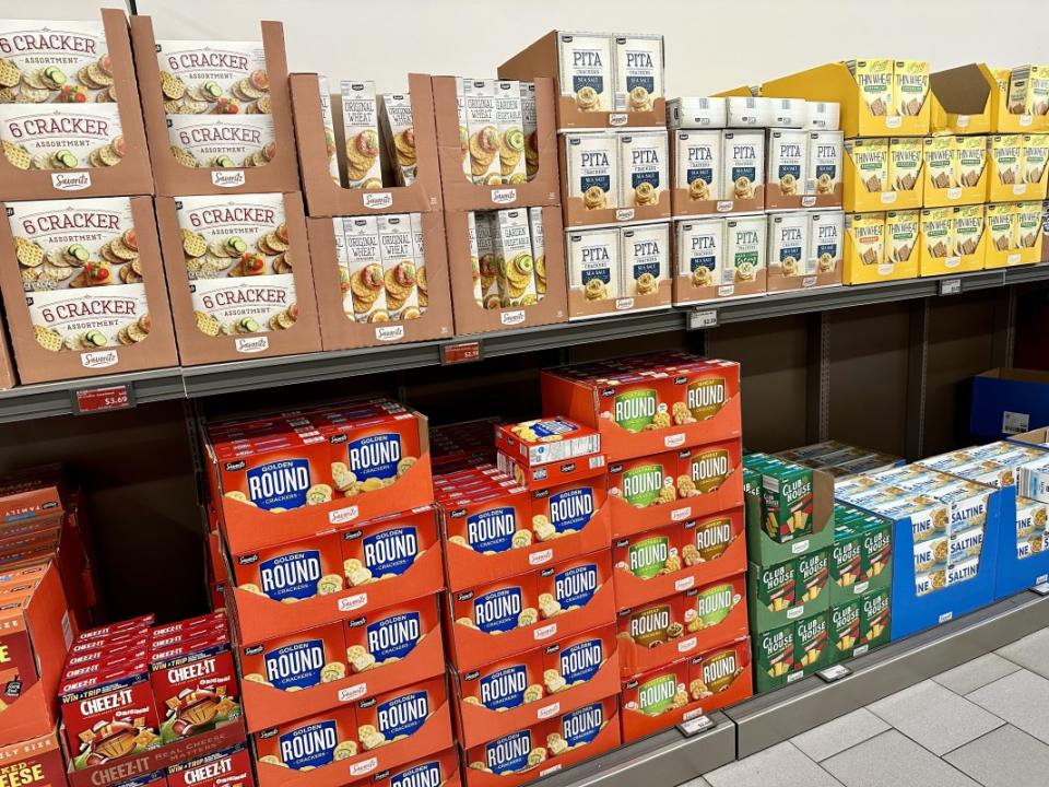 Aldi Cracker Section<p>Krista Marshall</p>