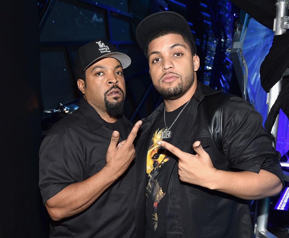 O'Shea Jackson Jr. and Ice Cube