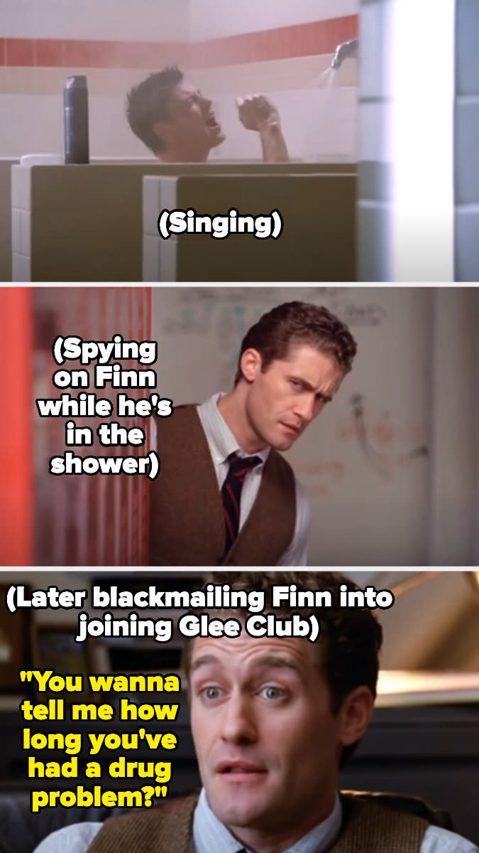 Screenshots from "Glee"