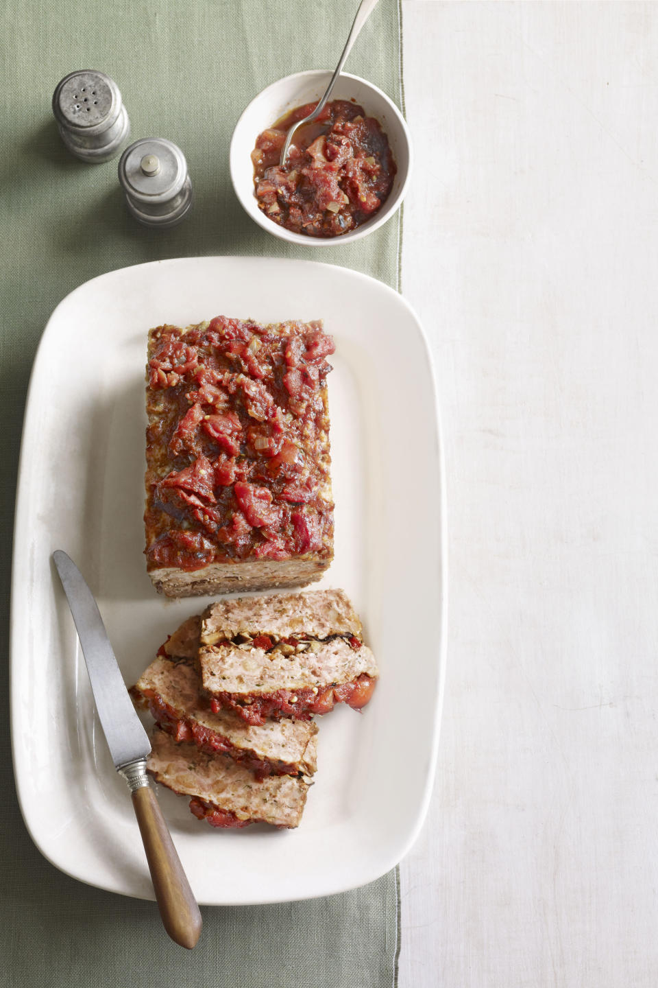 Turkey Meatloaf with Spicy Tomato Jam