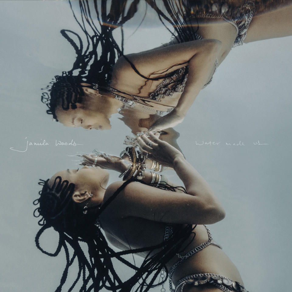 This cover image released by Jagjaguwar shows album art for "Water Made Us" by Jamila Woods. (Jagjaguwar via AP)