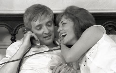 Oskar Werner and Jeanne Moreau in Jules et Jim (1962) - Credit: Film Stills