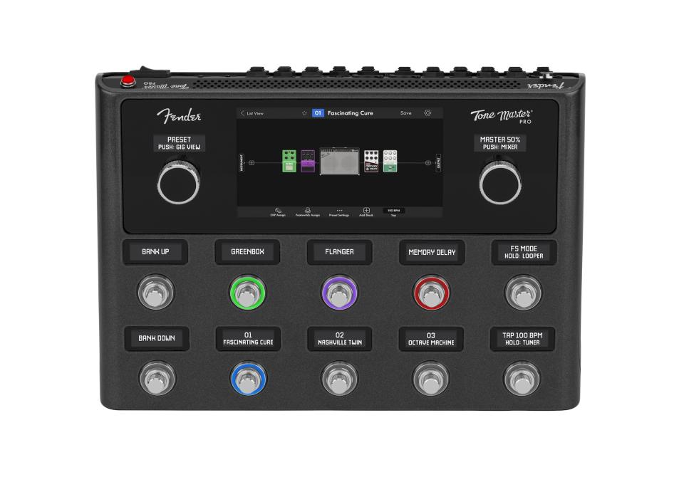 Fender's Tone Master Pro multi-effects pedal