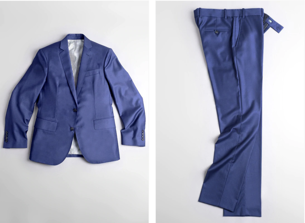 Brooklyn Tailors BKT50 Tailored Jacket & Trousers in bright navy