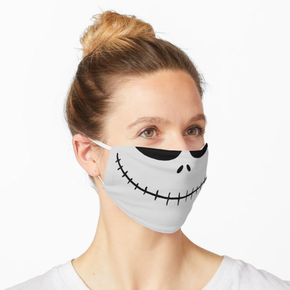 20) Skellington Smile Mask