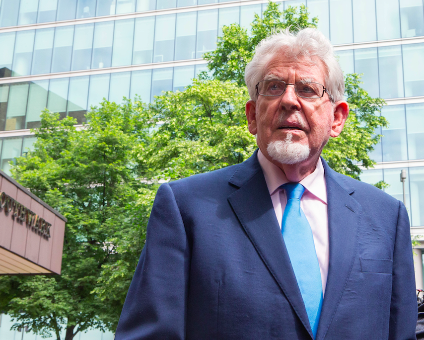 Disgraced entertainer Rolf Harris was jailed in 2014.