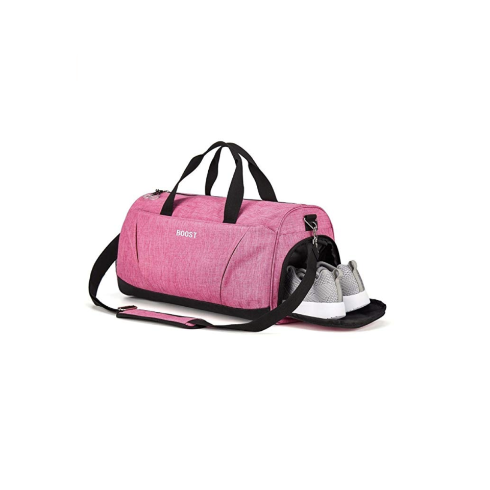 Sports Gym Bag With Shoe Compartment
