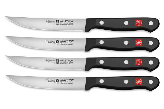 Martha Stewart Everyday Gray 4-Piece Steak Knife Set