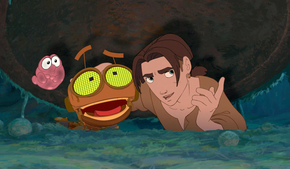 Screenshot from "Treasure Planet"