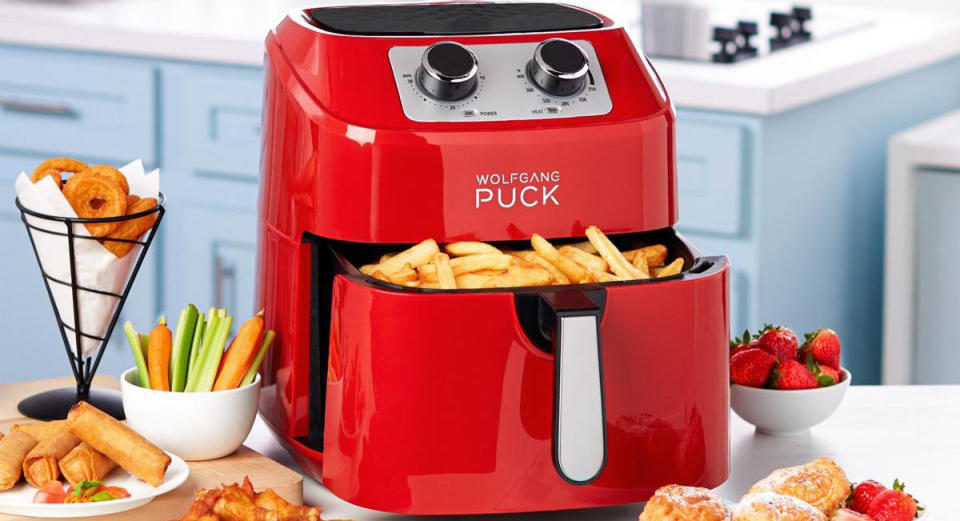 The Wolfgang Puck 9-Quart 1700-Watt Air Fryer is a versatile kitchen pro. (Photo: HSN)