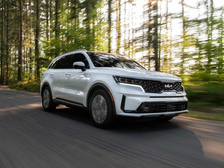 The Kia Sorento PHEV.