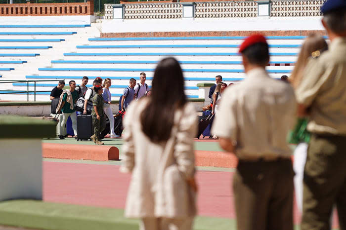 La princesa Leonor ingresa en la Academia Militar de Zaragoza