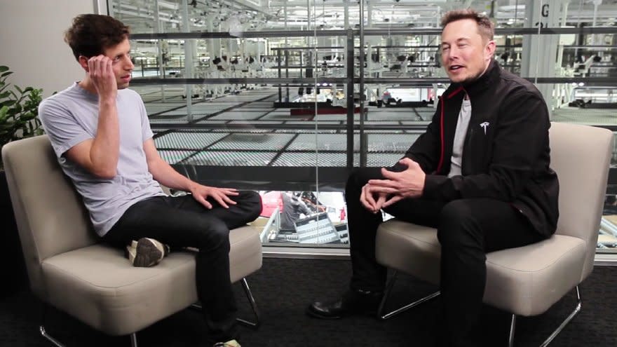 Sam Altman y Elon Musk