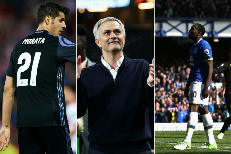 Transfer targets: Jose Mourinho wants Morata and Lukaku at Manchester United