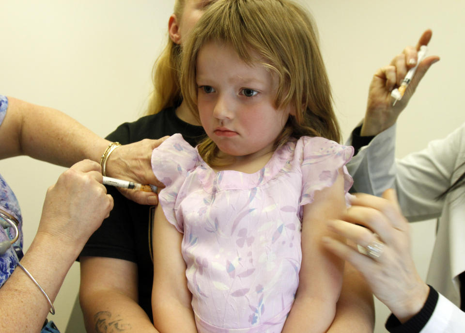 Availability and access play a role in vaccination rates. (Photo: AP Photo/Toby Talbot)