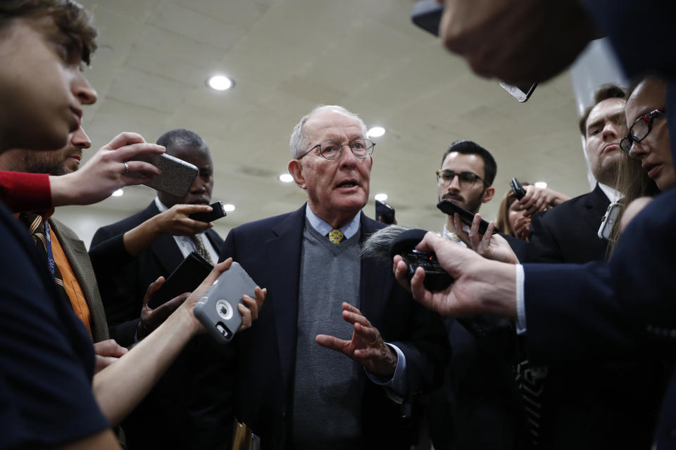 Sen. Lamar Alexander (R-Tenn.), chairman of the Senate Health, Education, Labor and Pensions Committee, with jurisdiction over the Affordable Care Act, said last year: &ldquo;I am not aware of a single senator who said they were voting to repeal Obamacare when they voted to eliminate the individual mandate penalty." (Photo: Carolyn Kaster/ASSOCIATED PRESS)