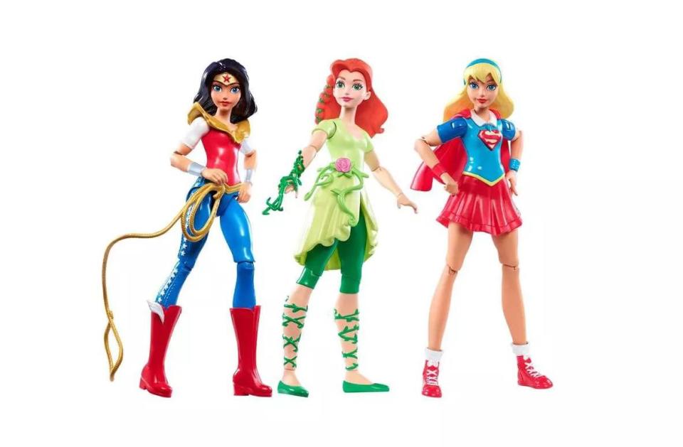 Girls are getting the superhero treatment they deserve &mdash; chances are high that the girls in your life don&rsquo;t have a favorite princess, but instead have a favorite DC Superhero Girl. <strong><a href="https://fave.co/2NF9IYE" target="_blank" rel="noopener noreferrer">Browse the full lineup of DC Superhero Girls toys and books at Target</a></strong>, including <strong><a href="https://fave.co/3716ypE" target="_blank" rel="noopener noreferrer">this three-pack of action figures</a></strong>.