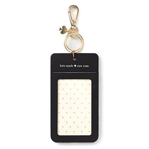 <p><strong>kate spade</strong></p><p>amazon.com</p><p><strong>$26.00</strong></p><p><a href="https://www.amazon.com/dp/B01K5UQZ4E?tag=syn-yahoo-20&ascsubtag=%5Bartid%7C10055.g.436%5Bsrc%7Cyahoo-us" rel="nofollow noopener" target="_blank" data-ylk="slk:Shop Now" class="link ">Shop Now</a></p><p>For the friend who just lost her driver's license for the fifth time this month: This gift isn't just cute, it's game-changing.</p>