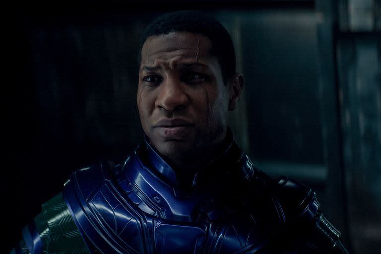 Jonathan Majors como Kang the Conqueror en la película de Marvel Studios' ANT-MAN AND THE WASP: QUANTUMANIA.