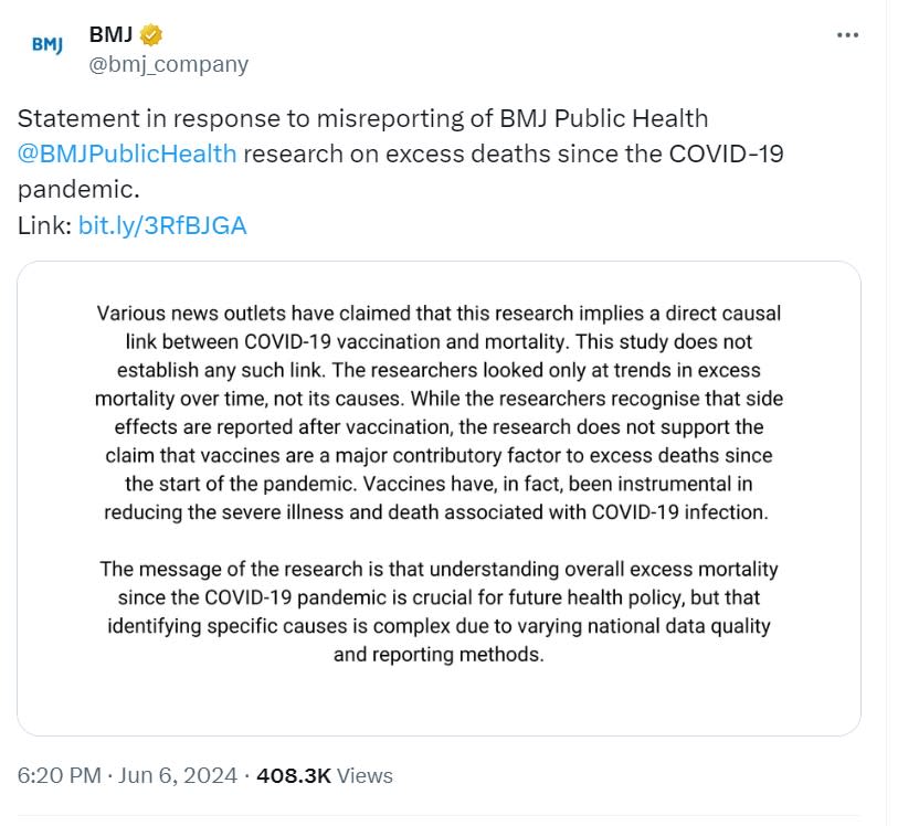 <span>Screenshot des BMJ-Beitrags auf X, aufgenommen am 14. Juni 2024</span>