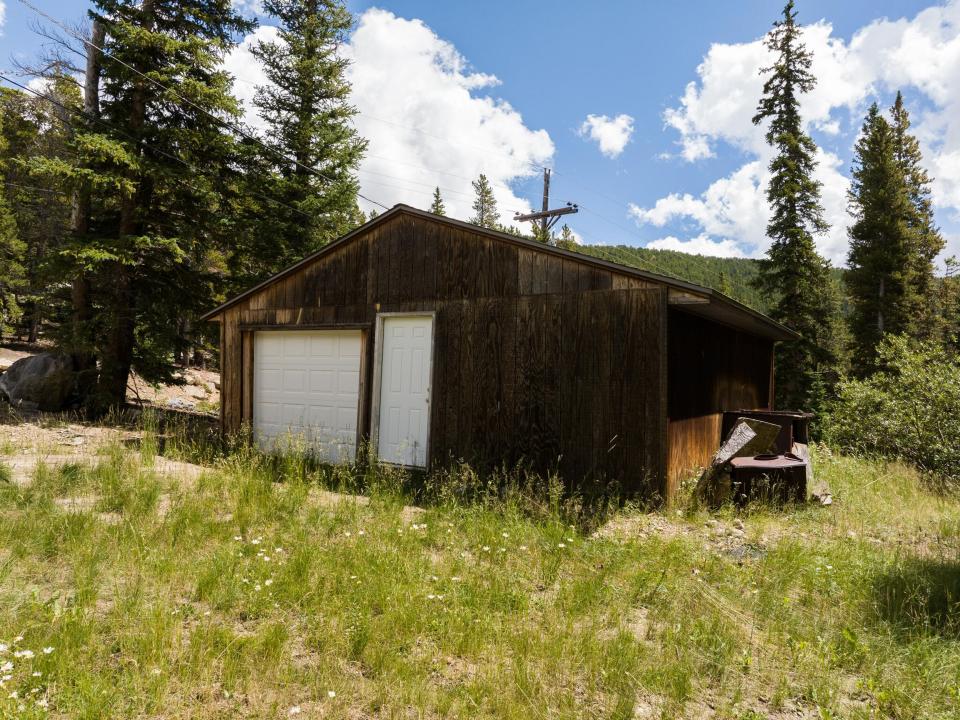 Part of Colorado property located at 8821 Fall River Road in Colorado. The 374-ace piece of land is listed for $7 million and provides access to hundreds of miles of national forest.