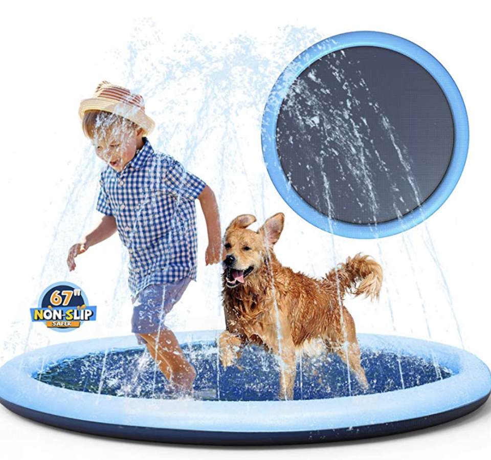 Vistop Non-Slip Splash Pad Sprinkler- Amazon. 