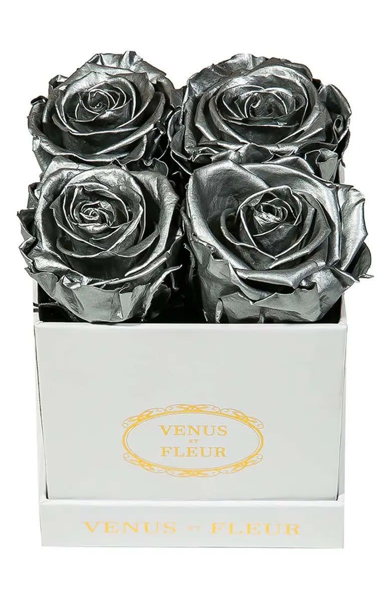 1) Venus Et Fleur Classic Le Mini Round Eternity Rose