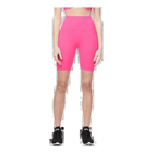 Good American Women’s Bike Shorts - Neon Pink