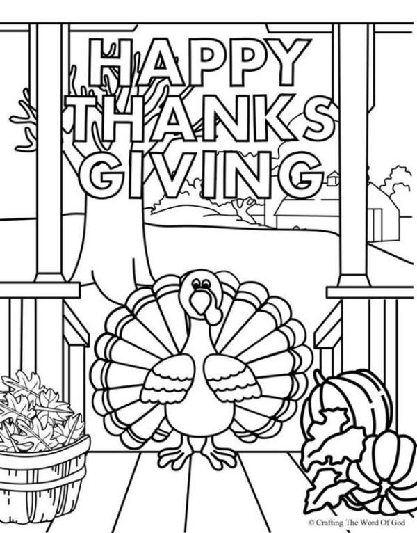 Free Printable Thanksgiving Coloring Pages: Keep Kids Busy 'Til Turkey