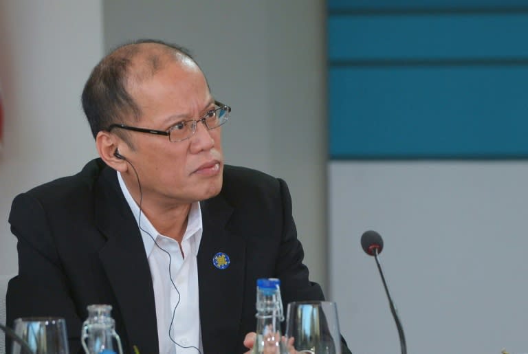 The Philippines President, Benigno Aquino, seen during a meeting of the Association of Southeast Asian Nations (ASEAN), in Rancho Mirage, California, in February 2016