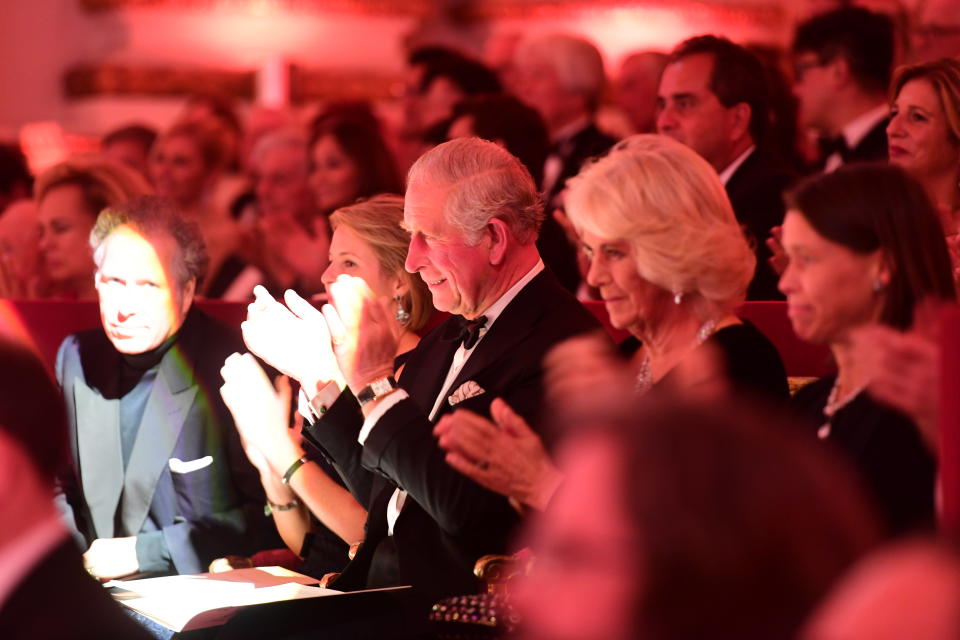 LONDON, ENGLAND - OCTOBER 25: Prince Charles, Prince of Wales and Camilla, Duchess of Cornwall attend a Gala Concert at The Royal Opera House to mark Prince Charles's 70th birthday on October 25, 2018 in London, England. (Photo by Paul Grover - WPA Pool/Getty Images)