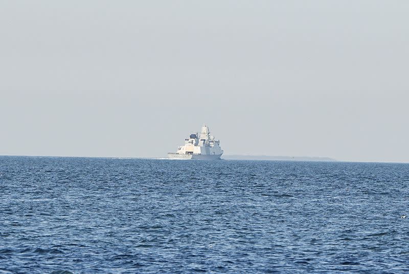 Denmark's Navy mission in the Red Sea