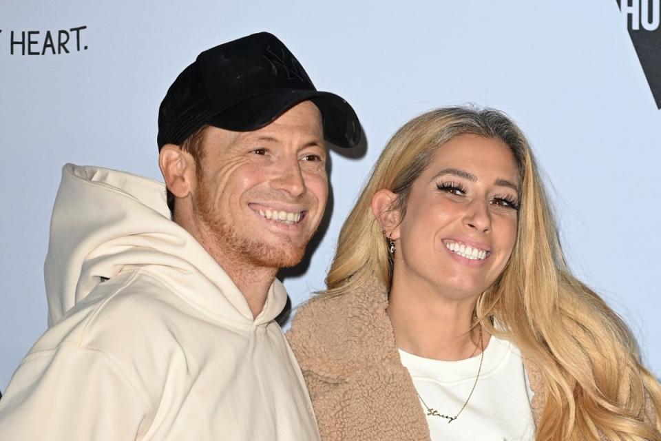 Joe Swash says he and wife Stacey Solomon are on a mission to be healthier by hitting the gym more (Getty Images)
