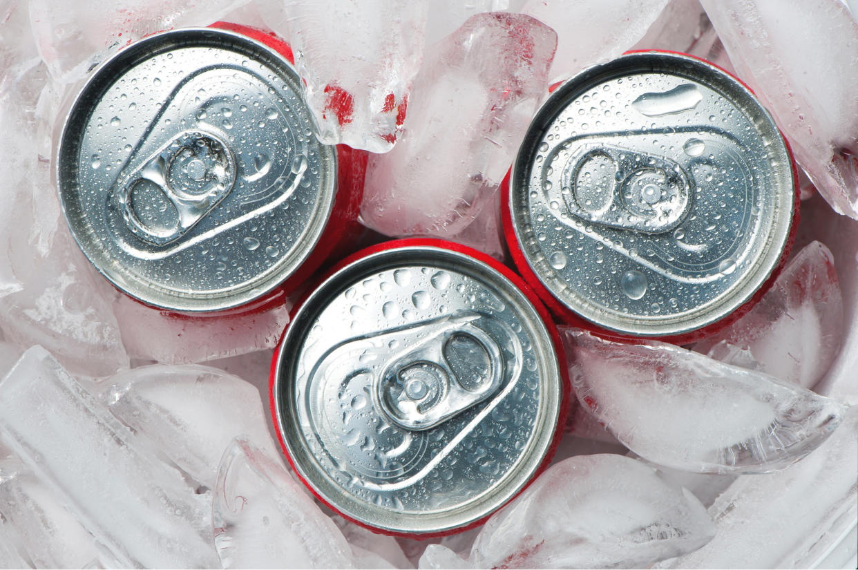 Could sugary drinks cause cancer tumours to grow? [Photo: Getty]