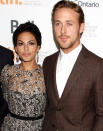 <b>Eva Mendes and Ryan Gosling </b><br><br> This couple seem to be at either ends of the spectrum in terms of personality and emotions. Eva’s arched brow and slightly pursed lips make her look fiery and extrovert while Ryan’s relaxed eye expression and quiet smile suggests a far more placid, laid-back temperament. There are no tie-signs here in terms of clues of intimacy, bonding or affection but they do appear to be in a red carpet line-up where more neutral displays are common when a couple don’t want to alienate their co-celebs.<br><br> <b>Why it works:</b> This could be an example of a complimentary relationship based of totally different states. Maybe his more laid-back attitude is what she needs to add calm to the day while her fire could keep him motivated. If so, there might be outbreaks of conflict in between the compatible moments. <br><br>Image: REX