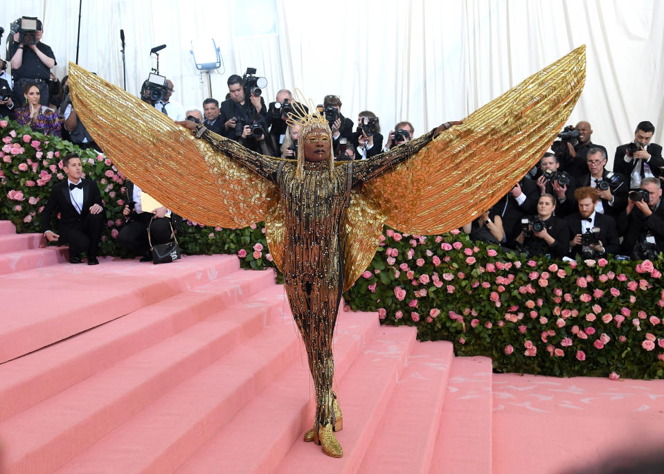 ... und einmal als ägyptische Göttin bei der Met Gala. Diesen Auftritt soll ihm erst mal jemand nachmachen! (Bild: Getty Images)