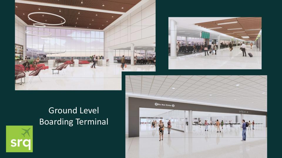 The Sarasota-Bradenton International Airport has plans to build a new boarding terminal starting next year.